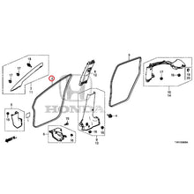 Load image into Gallery viewer, [NEW] JDM HONDA JADE HYBRID FR4 2019 Pillar Garnish GENUINE OEM
