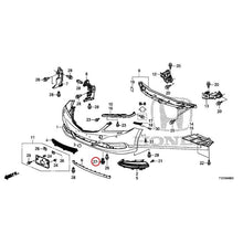 Load image into Gallery viewer, [NEW] JDM HONDA LEGEND HYBRID KC2 2016 Front Bumper (100/110/500/510) GENUINE OEM
