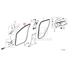 Load image into Gallery viewer, [NEW] JDM HONDA ZR-V RZ3 2023 Pillar Garnish GENUINE OEM
