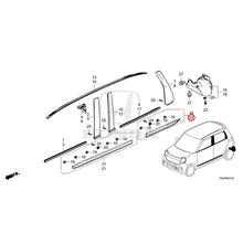 Load image into Gallery viewer, [NEW] JDM HONDA N-ONE JG3 2023 Molding/side sill garnish (1) GENUINE OEM
