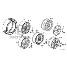 Load image into Gallery viewer, [NEW] JDM HONDA CR-Z ZF2 2014 Tire/Wheel Disc GENUINE OEM
