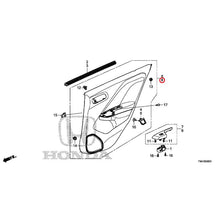 Load image into Gallery viewer, [NEW] JDM HONDA GRACE GM6 2015 Rear Door Lining GENUINE OEM
