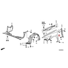 Load image into Gallery viewer, [NEW] JDM HONDA STREAM RN6 2013 Front Fenders GENUINE OEM
