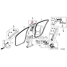 Load image into Gallery viewer, [NEW] JDM HONDA LEGEND HYBRID KC2 2018 Pillar Garnish GENUINE OEM
