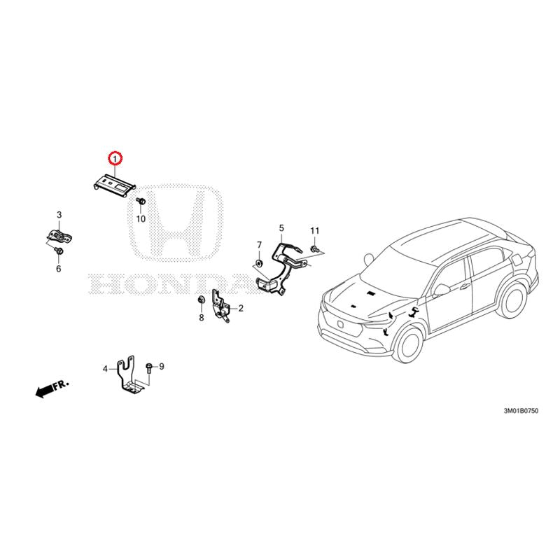 [NEW] JDM HONDA VEZEL RV3 2021 Wiring Harness Bracket GENUINE OEM