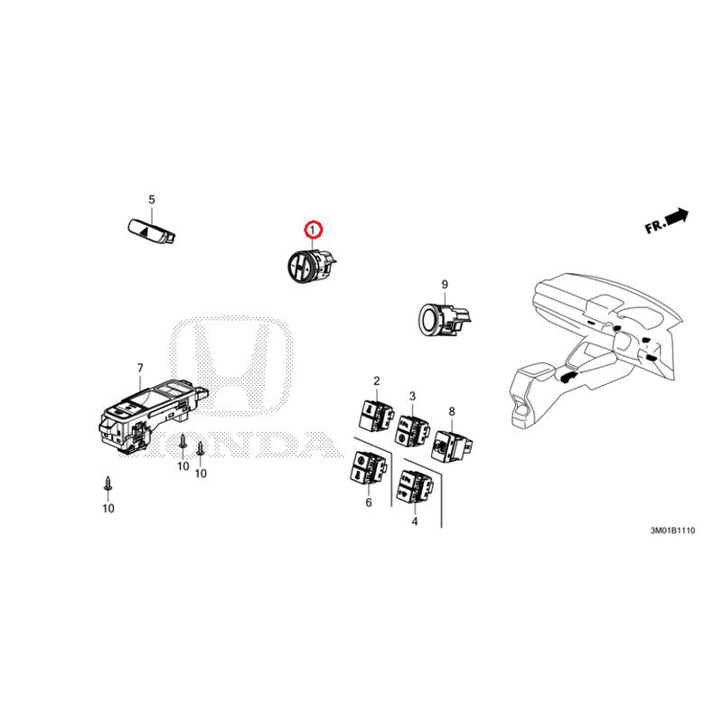 [NEW] JDM HONDA VEZEL RV3 2021 Switches GENUINE OEM