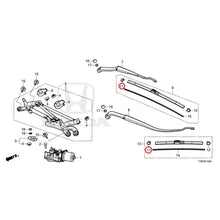 Load image into Gallery viewer, [NEW] JDM HONDA VEZEL HYBRID RU3 2020 Front Windshield Wiper GENUINE OEM
