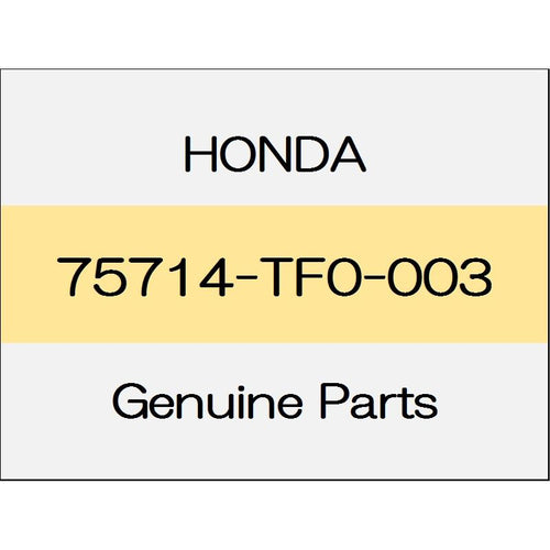 [NEW] JDM HONDA FIT GK Sticker (4 Spots) (H17) 75714-TF0-003 GENUINE OEM