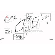 Load image into Gallery viewer, [NEW] JDM HONDA CIVIC FK7 2021 Pillar Garnish GENUINE OEM
