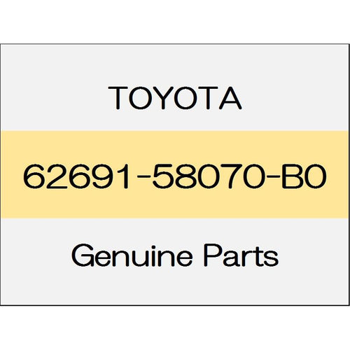 [NEW] JDM TOYOTA ALPHARD H3# Quota trim ornament (R) 1801 ~ aero system Executive Lounge S 62691-58070-B0 GENUINE OEM