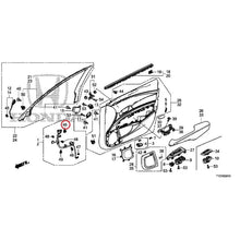 Load image into Gallery viewer, [NEW] JDM HONDA LEGEND HYBRID KC2 2016 Front Door Lining GENUINE OEM
