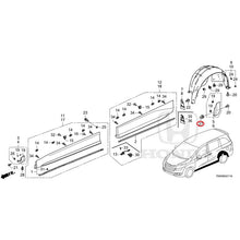 Load image into Gallery viewer, [NEW] JDM HONDA ODYSSEY RC1 2021 Garnish/Rear Inner Fender GENUINE OEM
