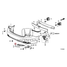 Load image into Gallery viewer, [NEW] JDM HONDA LEGEND HYBRID KC2 2016 Rear Bumper (100/110/500/510) GENUINE OEM
