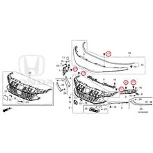 Load image into Gallery viewer, [NEW] JDM HONDA CIVIC FL1 2025 Front Grill GENUINE OEM
