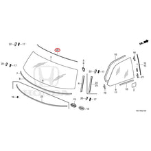 Load image into Gallery viewer, [NEW] JDM HONDA ODYSSEY e:HEV RC4 2021 Rear Windshield Glass/Quarter Glass GENUINE OEM
