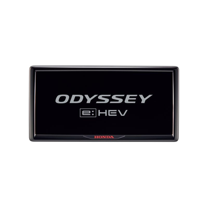 [NEW] JDM Honda ODYSSEY RC5 License Frame Berlina Black Type Genuine OEM