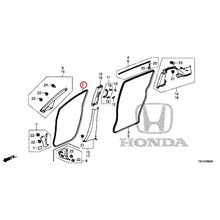 Load image into Gallery viewer, [NEW] JDM HONDA ODYSSEY e:HEV RC5 2024 Pillar Garnish GENUINE OEM
