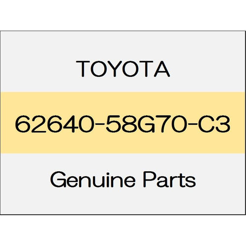 [NEW] JDM TOYOTA ALPHARD H3# Quota trim rear (L) 1801 ~ 2GR-FKS aero-based Executive Lounge S trim code (21) 62640-58G70-C3 GENUINE OEM