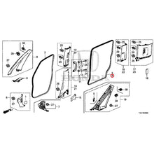 Load image into Gallery viewer, [NEW] JDM HONDA STEP WGN SPADA RP5 2020 Pillar Garnish GENUINE OEM

