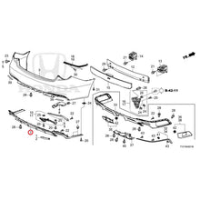 Load image into Gallery viewer, [NEW] JDM HONDA LEGEND HYBRID KC2 2020 Rear Bumper (120/130/520) GENUINE OEM
