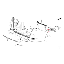 Load image into Gallery viewer, [NEW] JDM HONDA SHUTTLE GP7 2021 Rear Bumper GENUINE OEM
