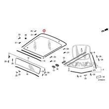 Load image into Gallery viewer, [NEW] JDM HONDA CR-Z ZF2 2016 Rear Windshield Glass GENUINE OEM

