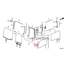 Load image into Gallery viewer, [NEW] JDM HONDA STEP WGN SPADA RP5 2020 Rear Windshield Glass/Quarter Glass (1) GENUINE OEM
