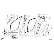 Load image into Gallery viewer, [NEW] JDM HONDA CIVIC FL5 2023 Pillar Garnish GENUINE OEM
