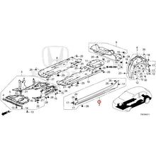 Load image into Gallery viewer, [NEW] JDM HONDA CIVIC FL4 2023 Side Sill Garnish/Under Cover GENUINE OEM
