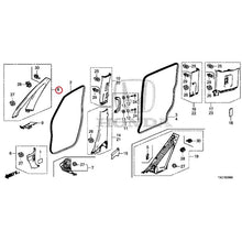 Load image into Gallery viewer, [NEW] JDM HONDA STEP WGN SPADA RP5 2020 Pillar Garnish GENUINE OEM
