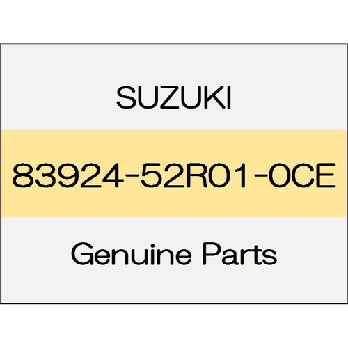 [NEW] JDM SUZUKI SWIFT ZC13/43/53/83,ZD53/83 Front door outer rear tape (L) 83924-52R01-0CE GENUINE OEM