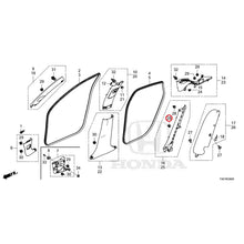 Load image into Gallery viewer, [NEW] JDM HONDA CIVIC FL1 2022 Pillar Garnish GENUINE OEM
