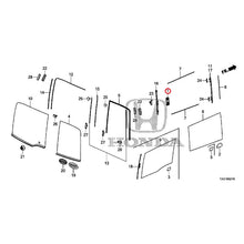 Load image into Gallery viewer, [NEW] JDM HONDA STEP WGN SPADA RP5 2020 Rear Windshield Glass/Quarter Glass (1) GENUINE OEM
