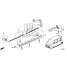Load image into Gallery viewer, [NEW] JDM HONDA N-WGN JH3 2023 Molding/Side Sill Garnish GENUINE OEM
