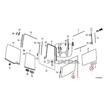 Load image into Gallery viewer, [NEW] JDM HONDA STEP WGN SPADA RP5 2020 Rear Windshield Glass/Quarter Glass (1) GENUINE OEM
