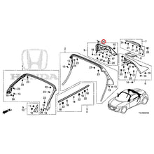 Load image into Gallery viewer, [NEW] JDM HONDA S660 JW5 2020 Weather Strips/Roll Bar Garnish GENUINE OEM
