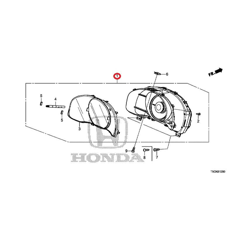 [NEW] JDM HONDA FIT HYBRID GP5 2017 Meter GENUINE OEM