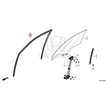 Load image into Gallery viewer, [NEW] JDM HONDA VEZEL e:HEV RV5 2021 Front Door Glass/Regulator GENUINE OEM
