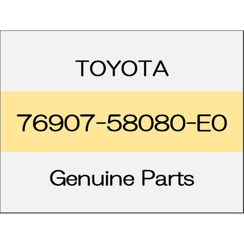 [NEW] JDM TOYOTA ALPHARD H3# Quarter panel mudguard (R) Standard system body color code (4X1) 76907-58080-E0 GENUINE OEM