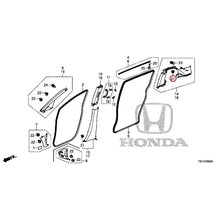 Load image into Gallery viewer, [NEW] JDM HONDA ODYSSEY e:HEV RC5 2024 Pillar Garnish GENUINE OEM
