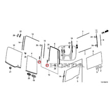 Load image into Gallery viewer, [NEW] JDM HONDA STEP WGN SPADA RP5 2020 Rear Windshield Glass/Quarter Glass (1) GENUINE OEM
