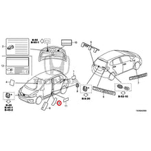 Load image into Gallery viewer, [NEW] JDM HONDA FIT HYBRID GP5 2017 Emblem/Caution Label GENUINE OEM
