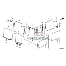 Load image into Gallery viewer, [NEW] JDM HONDA STEP WGN SPADA RP5 2020 Rear Windshield Glass/Quarter Glass (1) GENUINE OEM
