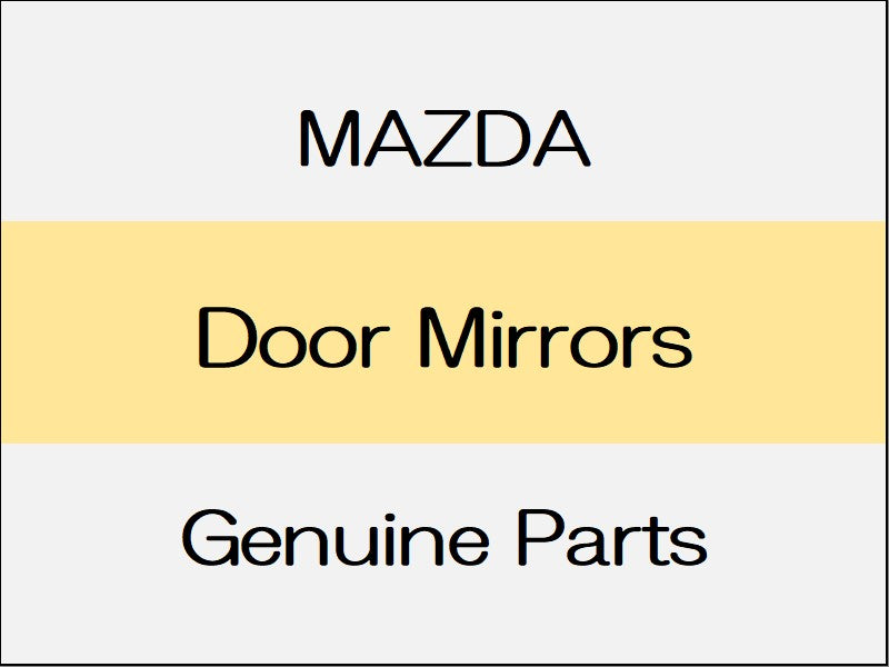 [NEW] JDM MAZDA ROADSTER ND Door Mirrors