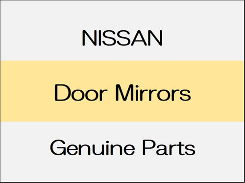 [NEW] JDM NISSAN FAIRLADY Z Z34 Door Mirrors