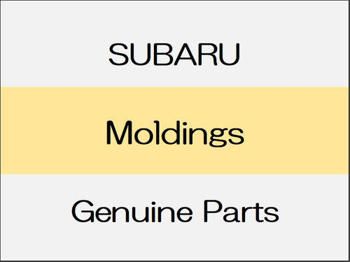 [NEW] JDM SUBARU WRX S4 VA Moldings