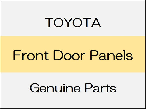 [NEW] JDM TOYOTA ALPHARD H3# Front Door Panels
