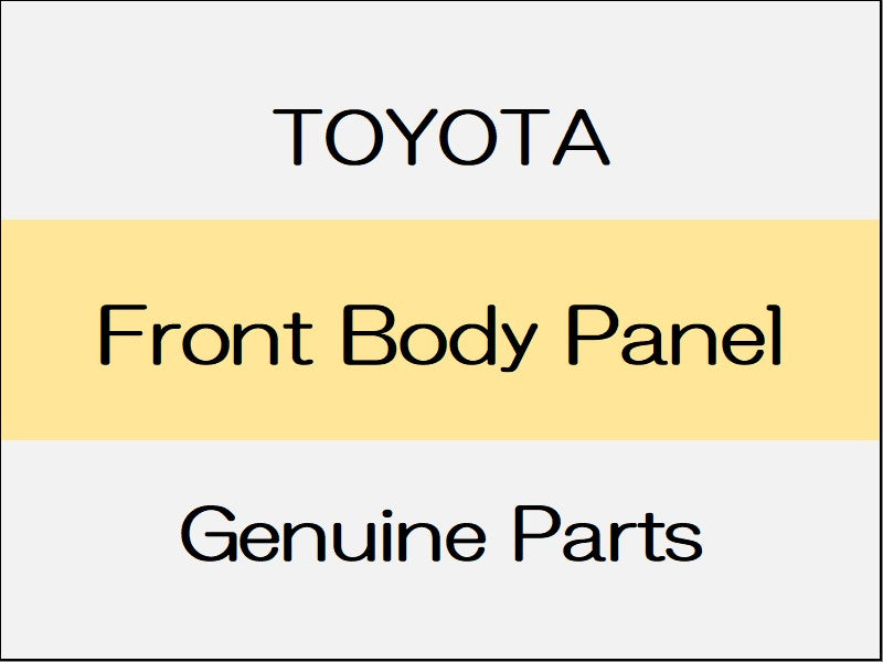 [NEW] JDM TOYOTA LAND CRUISER FJA300W/VJA300W Radiator Support And Side Member