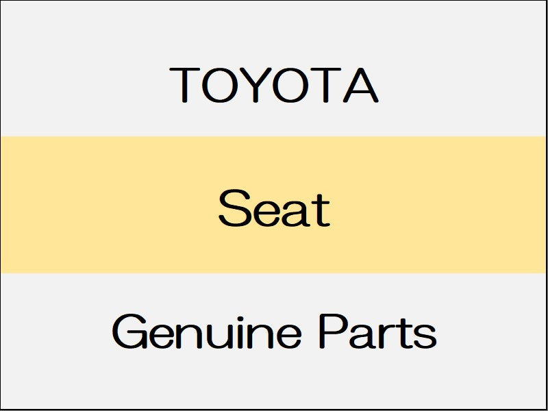 [NEW] JDM TOYOTA LAND CRUISER FJA300W/VJA300W Rear Seat Zx, Ax, Vx, Standard Car