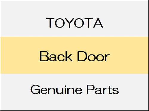 [NEW] JDM TOYOTA LAND CRUISER FJA300W/VJA300W Back Door Glass